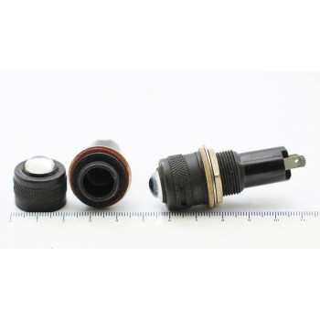 CLEAR FRENCH ARMY LIGHT BULB - WARNING LIGHT 60X24MM NOS 1PC. CA310U7F080617