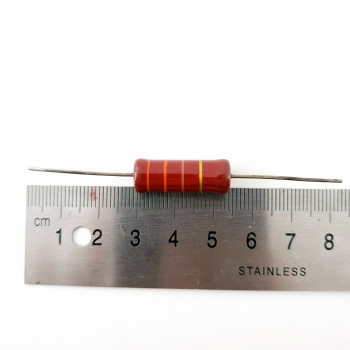 1 x 2W 330R 5% 1970S VINTAGE PIHER RESISTOR. NOS. C1833U100F120521