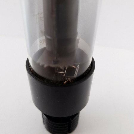 1 X 6F6GT MULALRD. ROUND BLACK PLATES. SLIGHTLY SMOKED GLASS. CL  ENA