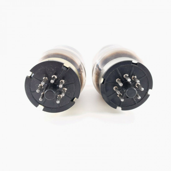 2 X KT88 TUBE. EDICRON BRAND. DUAL GETTER. BLACK PLATES. MATCHED PAIR. CL  ENA