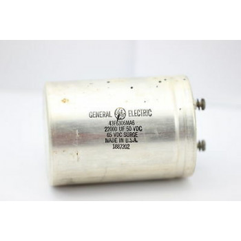 ELECTROLYTIC CAPACITOR 2200uF 50/65V GENERAL ELECTRIC NOS 1PC. CA3U1F160415