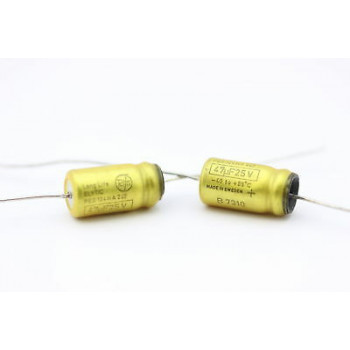 CAPACITOR RIFA 47uF 25V -40ºC A +85ºC NOS(New Old Stock) 1PC. CA15U466+F220215