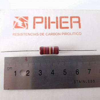 1 X 1W 270K 10% 1970s VINTAGE PIHER RESISTOR. NOS RESISTOR. C1792U29F120121