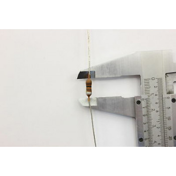 RESISTENCIA AGLOMERADA BIANCHI 100R 1/2W NOS (New Old Stock) 1PC.CA64U700F221015