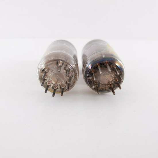 2 X 12AT7 TUBE. RAYTHEON BRAND. 3 MICAS. BLACK PLATES. TILTED GETTER.  CL  ENA
