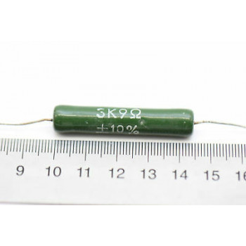 WIREWOUND RESISTOR 3,9 K 10W NOS (New Old Stock) *1PC* U49 2