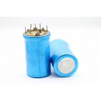 ELECTROLYTIC CAPACITOR BIANCHI 200uF 150V NOS (New Old Stock) 1PC. CA16U3F240715