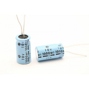 ELECTROLYTIC CAPACITOR 1000uF 10V NOS(New Old Stock) 1PC. CA59U19F221015