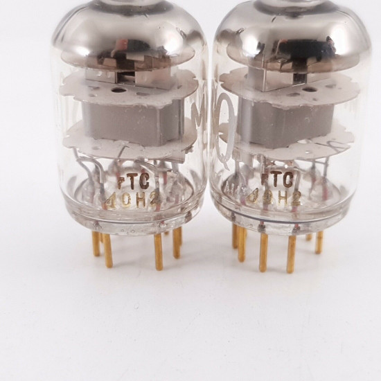 2 X E180F MINIWATT. SPECIAL QUALITY SQ. GOLD PIN 3 MICAS. MATCHED PAIR 1 CL  ENA