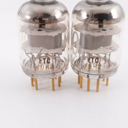 2 X E180F MINIWATT. SPECIAL QUALITY SQ. GOLD PIN 3 MICAS. MATCHED PAIR 1 CL  ENA