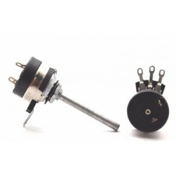 POTENTIOMETER PIHER 5K OHM LOG W ON/OFF (NEW OLD STOCK) 1PC. CA354U10F110817