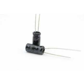 ELECTROLYTIC CAPACITOR PUNSUMI 1uF 50V NOS (New Old Stock) 5PC CA13U500F230715
