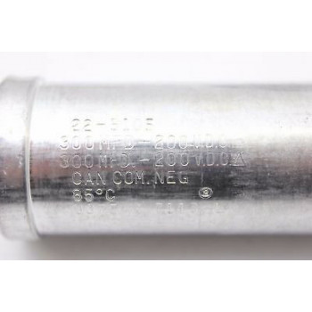ELECTROLYTIC CAPACITOR ZENITH 300uF 200V 300uF 200V NOS 1PC. CA308U1F030717