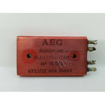 RECTIFIER AEG B250 C75. USED. 1PC. CA15U4F130520