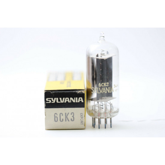 6CK3 TUBE. SYLVANIA BRAND TUBE. NOS/NIB.  RCB91