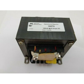 HAMMOND 195T5 TRANSFORMER 100mH, ±15% @ 5A DC, DCR: 0.64 Ohms. Ref...1