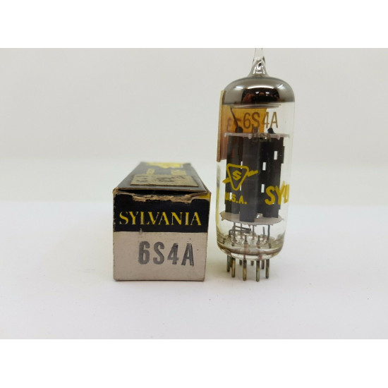 6S4A TUBE. SYLVANIA BRAND TUBE. NOS / NIB. RC3.