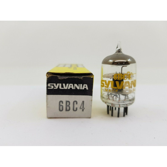 6BC4 TUBE. SYLVANIA BRAND TUBE. NOS / NIB. RC3.