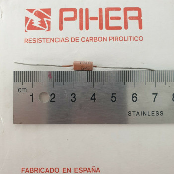 1 X 1/2W 5,6K 5.6K 5K6 10% 1960s VINTAGE PIHER RESISTOR. NOS. C1793U29F140121