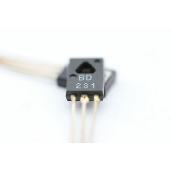 BD231 GOLD TRANSISTOR NOS ( New Old Stock ) 1PC. C552CU4F050315