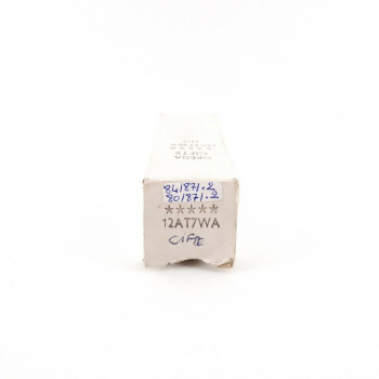 1 X 12AT7WA CIFTE TUBE. DUAL SUPPORT GETTER. BALANCED TRIODE *****STARS. CX  ENA