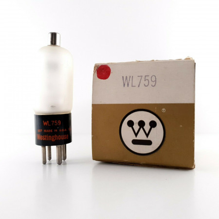 1 x WL759 WESTINGHOUSE TUBE. NOS/NIB. CB313