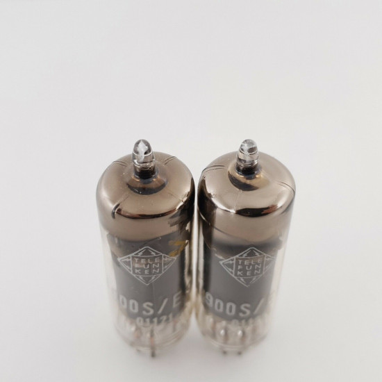 2 X EH900S / E91H PHILIPS TUBE. UFOIL GETTER TFK BRANDED. CX  ENA