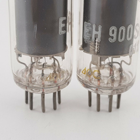 2 X EH900S / E91H PHILIPS TUBE. UFOIL GETTER TFK BRANDED. CX  ENA
