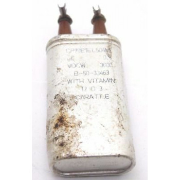 ELECTROLYTIC CAPACITOR BREVETII 0,5uF 3000V USED NOS CA307U1F030717