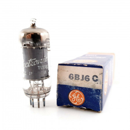 1 x 6BJ6 GENERAL ELECTRIC TUBE. NOS/NIB. CB36