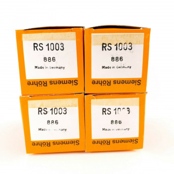4 X RS1003 SIEMENS PENTODE. HIGH QUALITY. MATCHED CODES. NOS/NIB. CC  ENA
