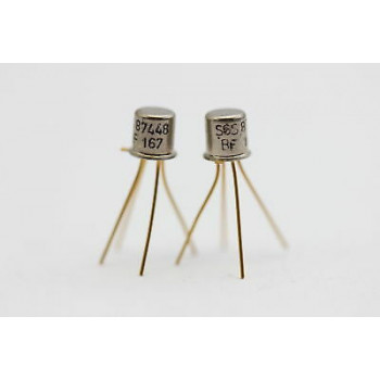 BF167 GOLD TRANSISTOR NOS( New Old Stock ) 1PC. C552BU8F050315
