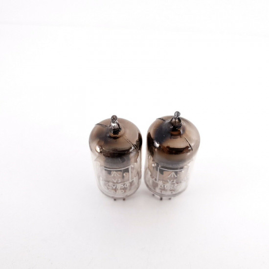 2 X CV850 MULLARD TUBE. BLACK PLATES. 1960s AMRY PROD. MATCHED PAIR AH  ENA