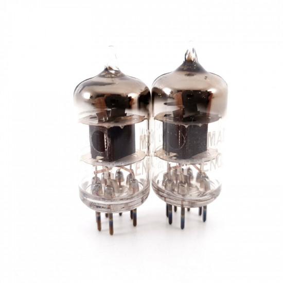 2 X CV850 MULLARD TUBE. BLACK PLATES. 1960s AMRY PROD. MATCHED PAIR AH  ENA