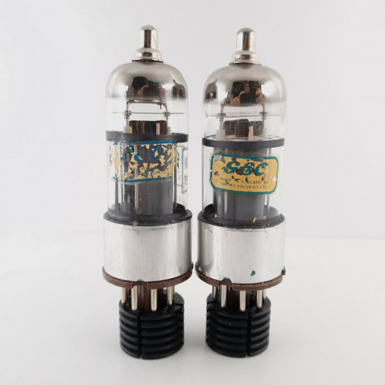 2 X A2426 GEC TUBE. 3 MICAS. METAL BASE. NOS / NIB. CX  ENA