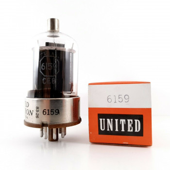 1 x 6159 UNITED ELECTRON TUBE. NOS/NIB. CB332