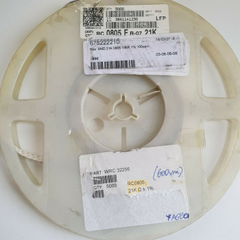 10 x 21K 1/8W 1% 100PPM SMD YAGEO RESISTOR. (R244) CA393U600F130721