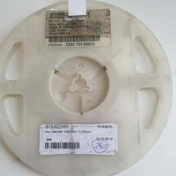 10 x 56K 1/4W 1% 100PPM SMD PHILIPS RESISTOR. (R246) CA393U250F130721