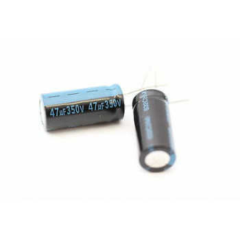 ELECTROLYTIC CAPACITOR JAMICON 47uF 350V NOS (New Old Stock) 1PC. CA10U3F010617