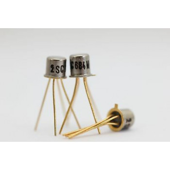 2SC684M GOLD TRANSISTOR NOS( New Old Stock ) 1PC. C405U4F100614