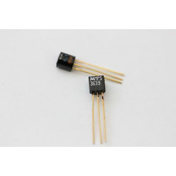 MPS3639 MOTOROLA GOLD TRANSISTOR NOS( New Old Stock ) 1PC. C494U10F010714