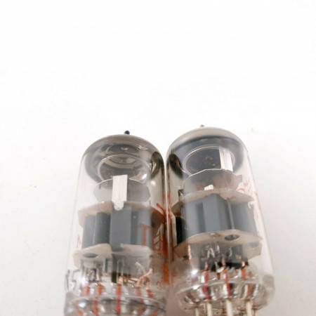 2 X E88CC TUBE. TUNGSRAM BRAND. RED LOGO. MATCHED PAIR. CF  ENA