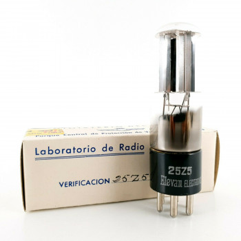 1 X 25Z5GT TUBE. ELEVAM BRAND. M56.E110  ES