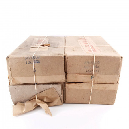 2 X CV834 / 5B/300B STC TUBE. BLACK PLATES. 1940s PRODUCTION. NOS/NIB. AD  ENA