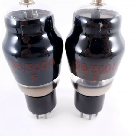 2 X CV834 / 5B/300B STC TUBE. BLACK PLATES. 1940s PRODUCTION. NOS/NIB. AD  ENA