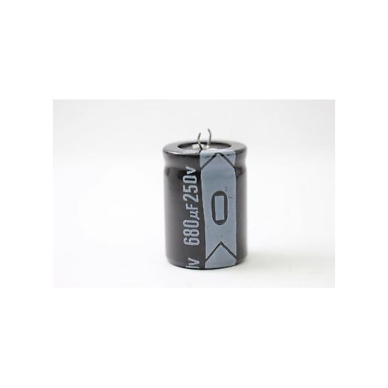 ELECTROLYTIC CAPACITOR 680UF 250V NOS (NEW OLD STOCK) 1PC. CA1U1F270917
