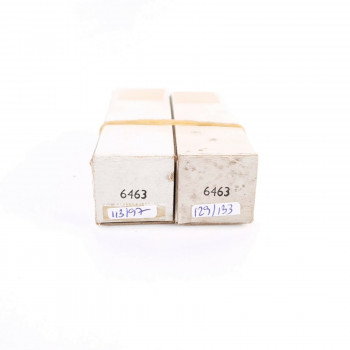 2 X 6463 GE TUBE. 1960s PRODUCTION. COPPER RODS. AD  ENA