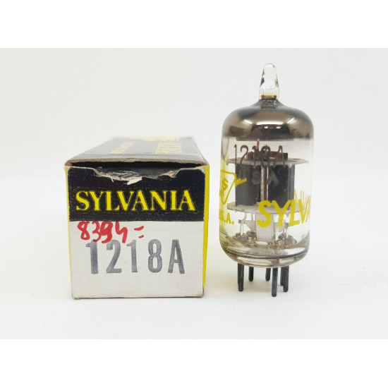 1218A TUBE. 8334 TUBE. SYLVANIA BRAND. NOS / NIB. RCB46