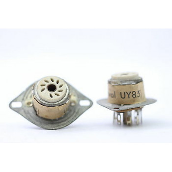 1 X CONVERTER SOCKET UY85 TO UY41 TUBE FOR CHASSIS ZOCALO CONVERSOR UY85 A UY41