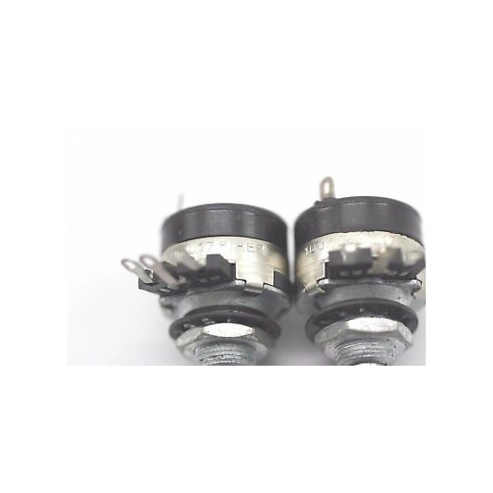 POTENTIOMETER PIHER 100K OHM LOG W ON/OFF (NEW OLD STOCK) 1PC. CA365U25F221116